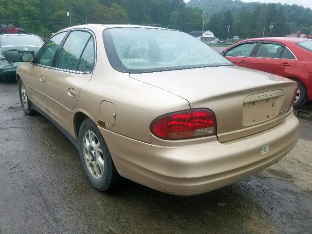 1G3WH52H31F136530 - 2001 OLDSMOBILE INTRIGUE G GOLD photo 3