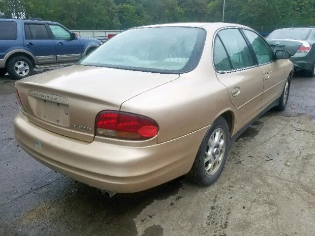 1G3WH52H31F136530 - 2001 OLDSMOBILE INTRIGUE G GOLD photo 4