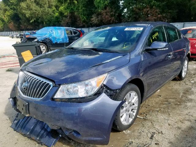 1G4GC5ER3DF213243 - 2013 BUICK LACROSSE BLUE photo 2