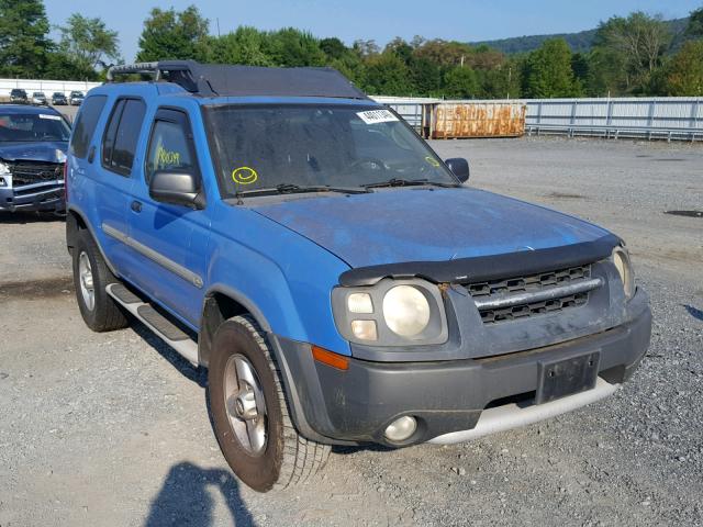 5N1ED28T02C512259 - 2002 NISSAN XTERRA XE BLUE photo 1