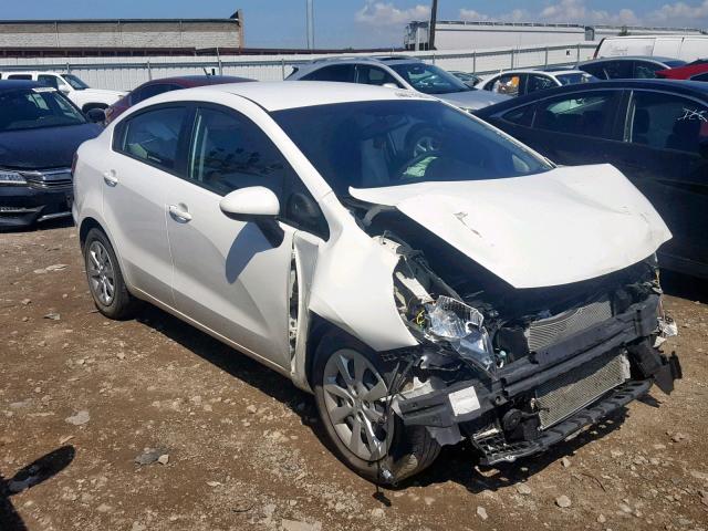 KNADM4A33G6669275 - 2016 KIA RIO LX WHITE photo 1