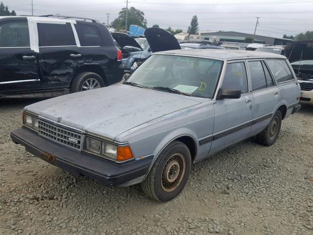 JT2MX62W9E0090850 - 1984 TOYOTA CRESSIDA L BLUE photo 2