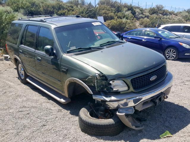 1FMFU18L21LB78829 - 2001 FORD EXPEDITION GREEN photo 1
