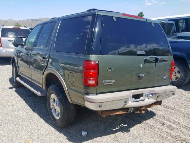 1FMFU18L21LB78829 - 2001 FORD EXPEDITION GREEN photo 3