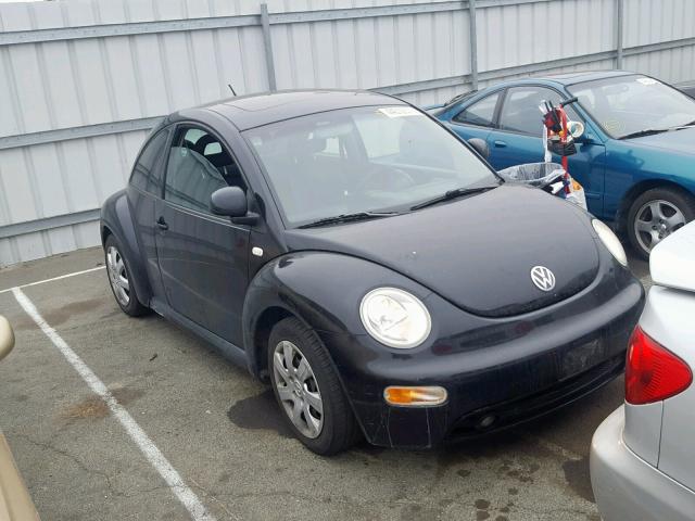 3VWCC21C1YM476885 - 2000 VOLKSWAGEN NEW BEETLE BLACK photo 1