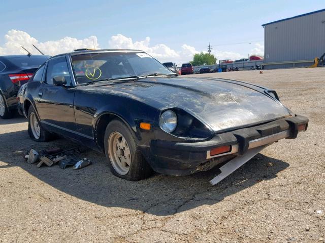 JN1HZ04S6BX272201 - 1981 DATSUN 280ZX BLACK photo 1