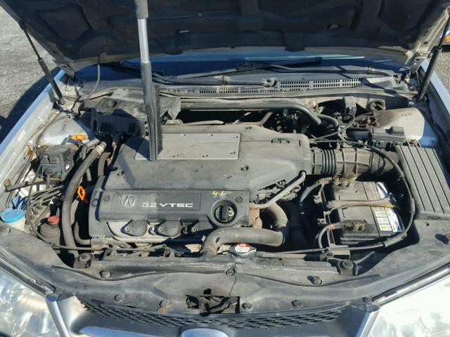 19UUA56672A803829 - 2002 ACURA 3.2TL SILVER photo 7