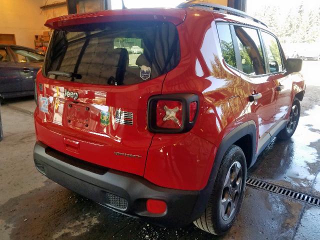 ZACCJAAB9JPG69914 - 2018 JEEP RENEGADE S RED photo 4