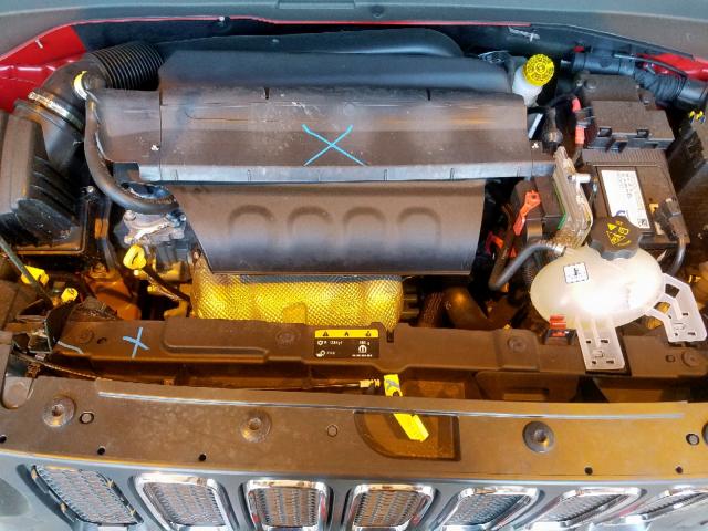 ZACCJAAB9JPG69914 - 2018 JEEP RENEGADE S RED photo 7