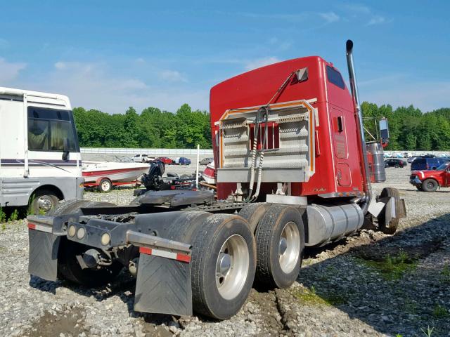 1XKWDR9X1YJ832878 - 2000 KENWORTH CONSTRUCTI RED photo 4