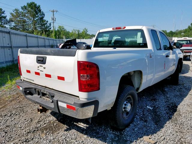 1GCHK49K89E146493 - 2009 CHEVROLET SILVERADO WHITE photo 4