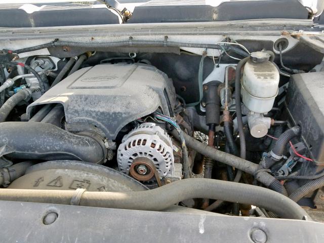 1GCHK49K89E146493 - 2009 CHEVROLET SILVERADO WHITE photo 7