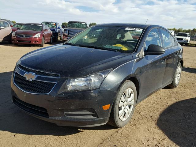 1G1PA5SH5E7116927 - 2014 CHEVROLET CRUZE LS CHARCOAL photo 2