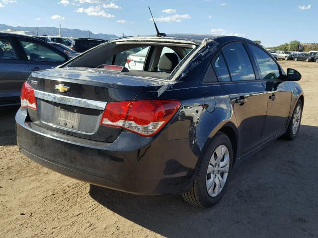 1G1PA5SH5E7116927 - 2014 CHEVROLET CRUZE LS CHARCOAL photo 4