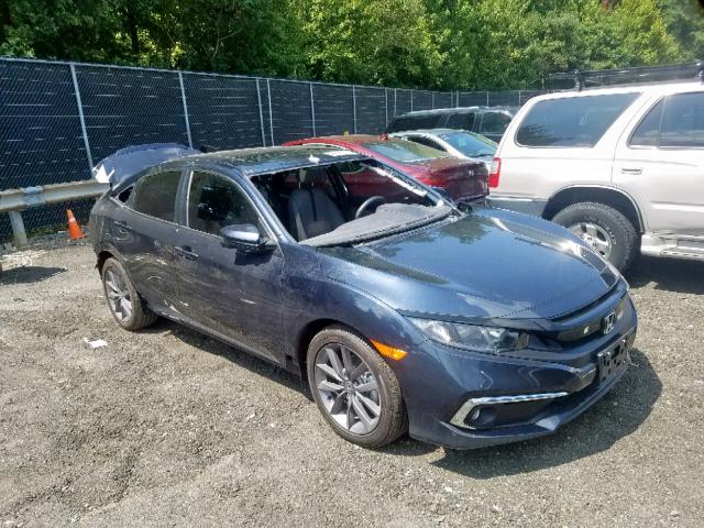 19XFC1F77KE004987 - 2019 HONDA CIVIC EXL 蓝色 照片 1
