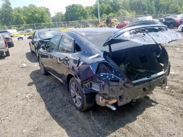 19XFC1F77KE004987 - 2019 HONDA CIVIC EXL 蓝色 照片 3