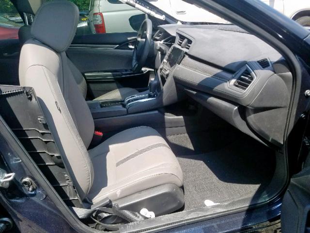 19XFC1F77KE004987 - 2019 HONDA CIVIC EXL 蓝色 照片 5