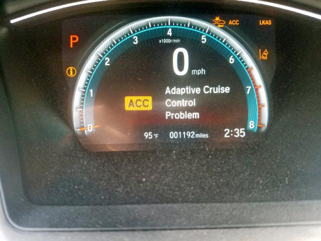 19XFC1F77KE004987 - 2019 HONDA CIVIC EXL 蓝色 照片 8