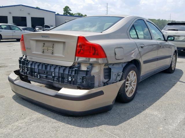 YV1RS61TX42315390 - 2004 VOLVO S60 BEIGE photo 4