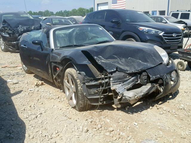 1G2MG35X17Y139607 - 2007 PONTIAC SOLSTICE G BLACK photo 1