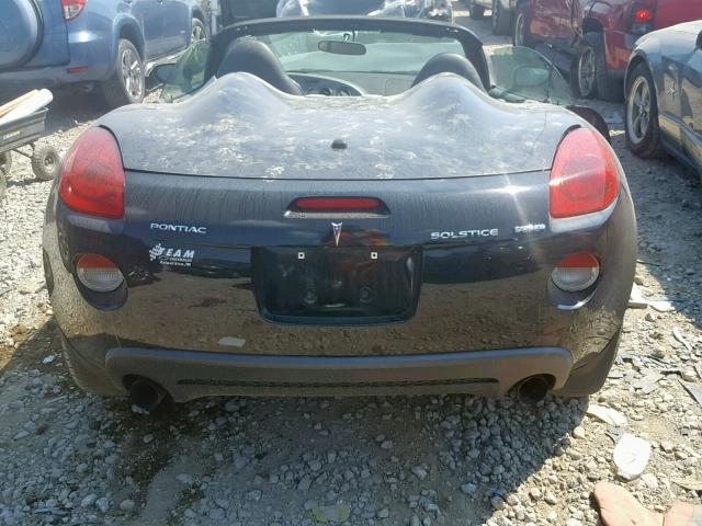 1G2MG35X17Y139607 - 2007 PONTIAC SOLSTICE G BLACK photo 6