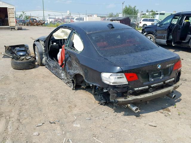 WBAWC73568E065206 - 2008 BMW 335 XI BLACK photo 3