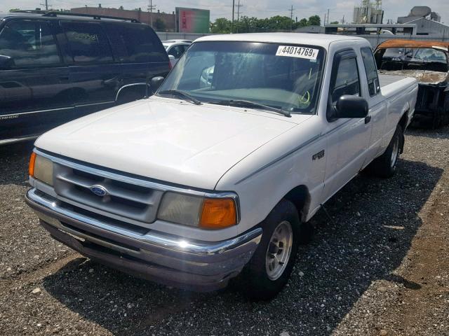 1FTCR14X0TPA45418 - 1996 FORD RANGER SUP WHITE photo 2