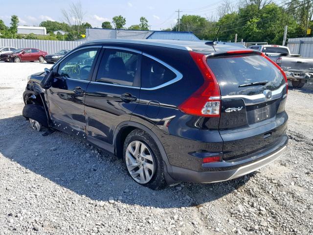 2HKRM4H73GH608404 - 2016 HONDA CR-V EXL BLACK photo 3