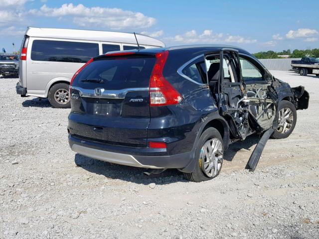 2HKRM4H73GH608404 - 2016 HONDA CR-V EXL BLACK photo 4