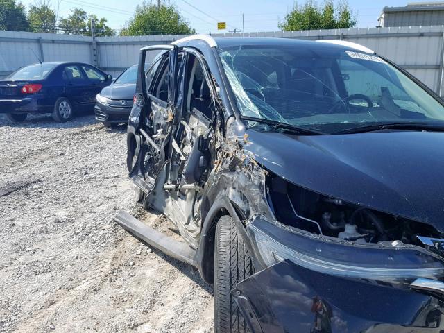 2HKRM4H73GH608404 - 2016 HONDA CR-V EXL BLACK photo 9