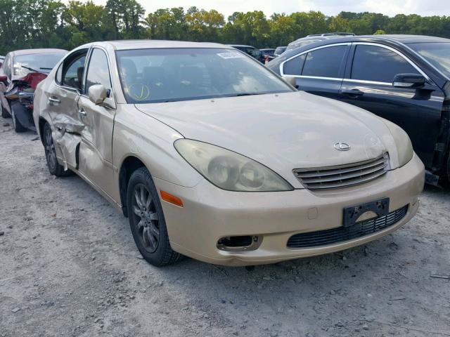 JTHBF30G530138075 - 2003 LEXUS ES 300 GOLD photo 1