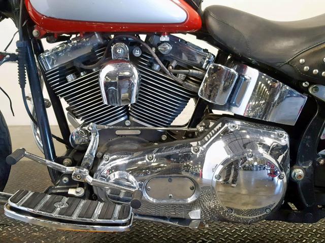 1HD1BJY1X2Y036458 - 2002 HARLEY-DAVIDSON FLSTC TWO TONE photo 6