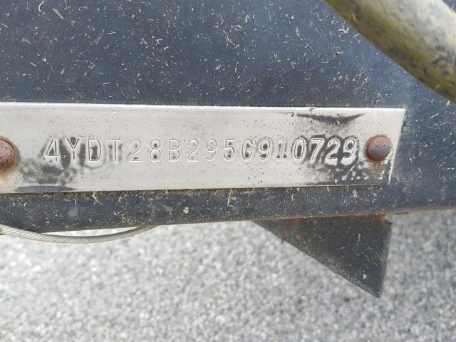 4YDT28B295G910729 - 2005 KEYSTONE OUTBACK WHITE photo 10