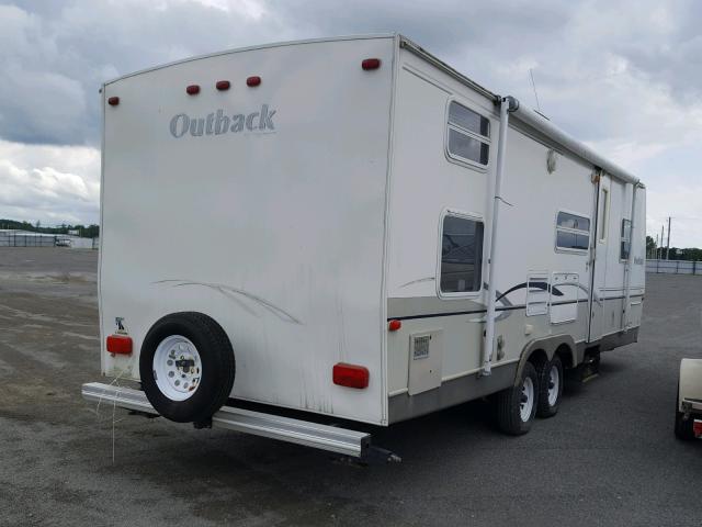 4YDT28B295G910729 - 2005 KEYSTONE OUTBACK WHITE photo 6