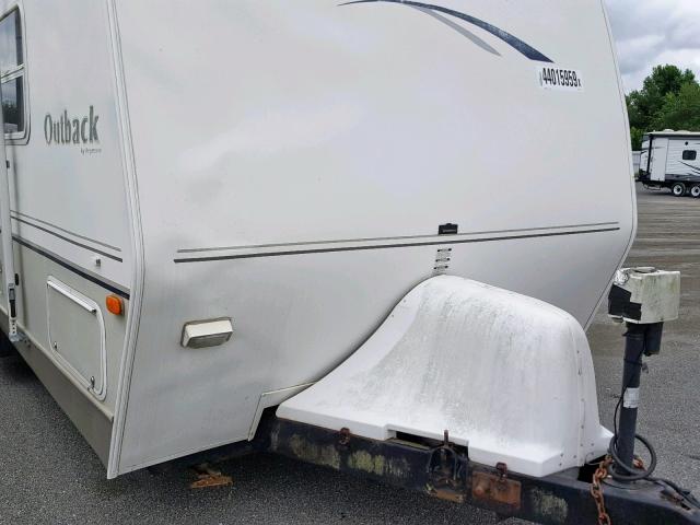 4YDT28B295G910729 - 2005 KEYSTONE OUTBACK WHITE photo 9