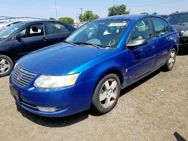 1G8AL55B86Z163416 - 2006 SATURN ION LEVEL BLUE photo 2