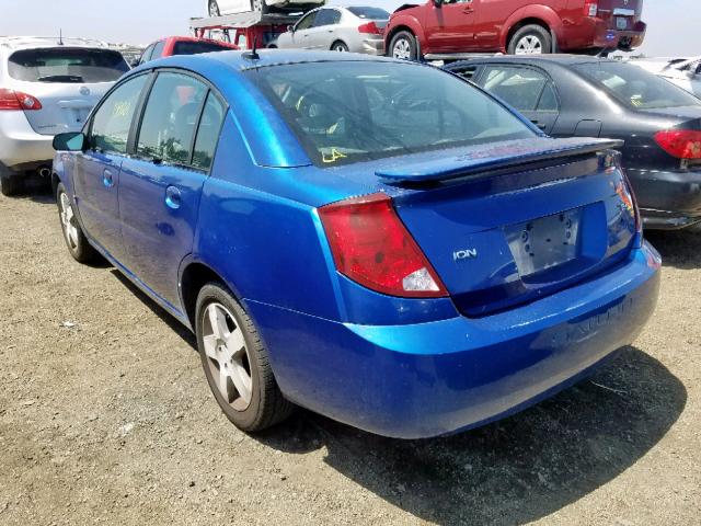 1G8AL55B86Z163416 - 2006 SATURN ION LEVEL BLUE photo 3
