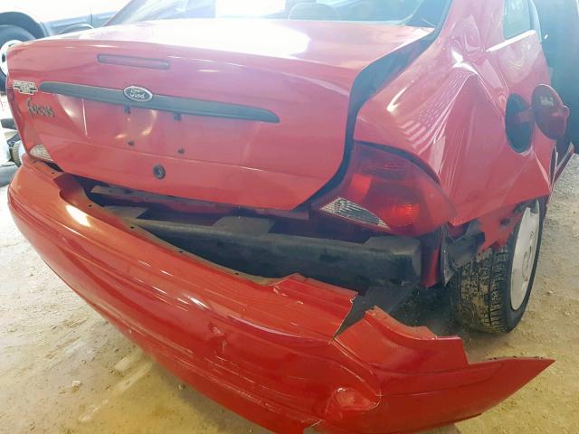 1FAFP33P92W214233 - 2002 FORD FOCUS LX RED photo 9
