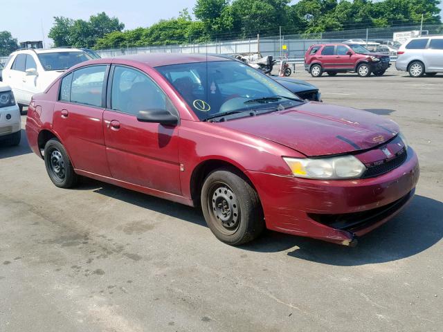 1G8AJ52FX4Z230978 - 2004 SATURN ION LEVEL MAROON photo 1