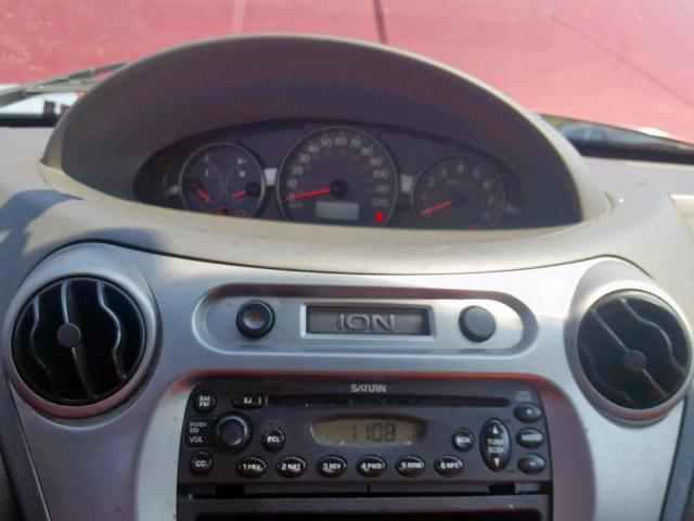 1G8AJ52FX4Z230978 - 2004 SATURN ION LEVEL MAROON photo 9