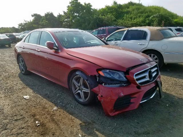 WDDZF4KB0JA382415 - 2018 MERCEDES-BENZ E 300 4MAT RED photo 1