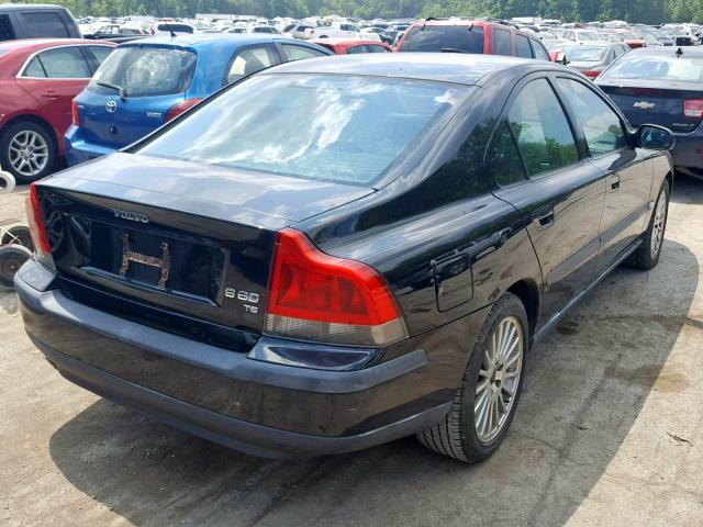 YV1RS53D112036793 - 2001 VOLVO S60 T5 BLACK photo 4