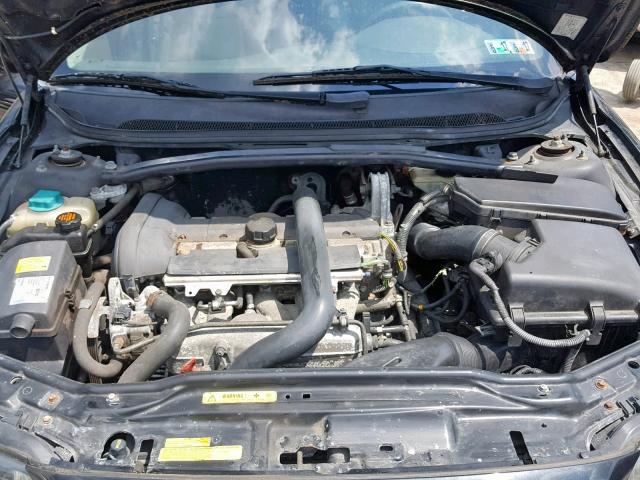 YV1RS53D112036793 - 2001 VOLVO S60 T5 BLACK photo 7