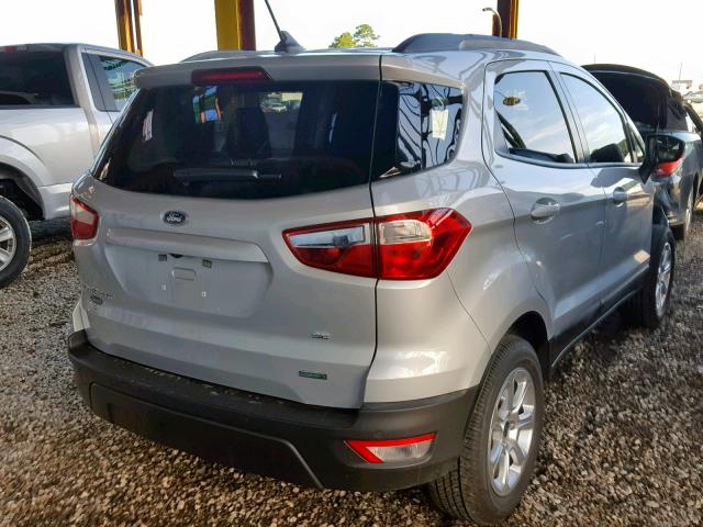 MAJ3S2GE7KC263632 - 2019 FORD ECOSPORT S SILVER photo 3