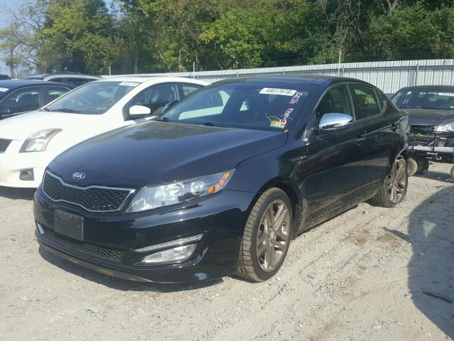 5XXGR4A64DG173443 - 2013 KIA OPTIMA SX BLACK photo 2