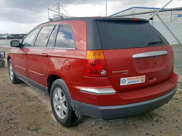 2A4GF68446R920164 - 2006 CHRYSLER PACIFICA T RED photo 3