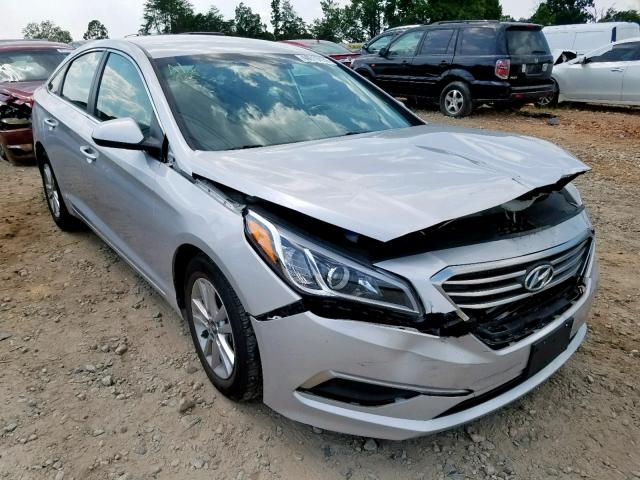 5NPE24AF7GH342956 - 2016 HYUNDAI SONATA SE SILVER photo 1