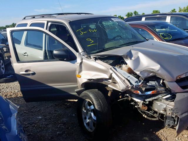 4F2YU07B02KM35896 - 2002 MAZDA TRIBUTE DX 米色 照片 9