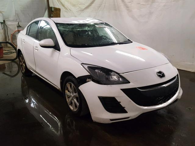 JM1BL1SG1A1103911 - 2010 MAZDA 3 I WHITE photo 1