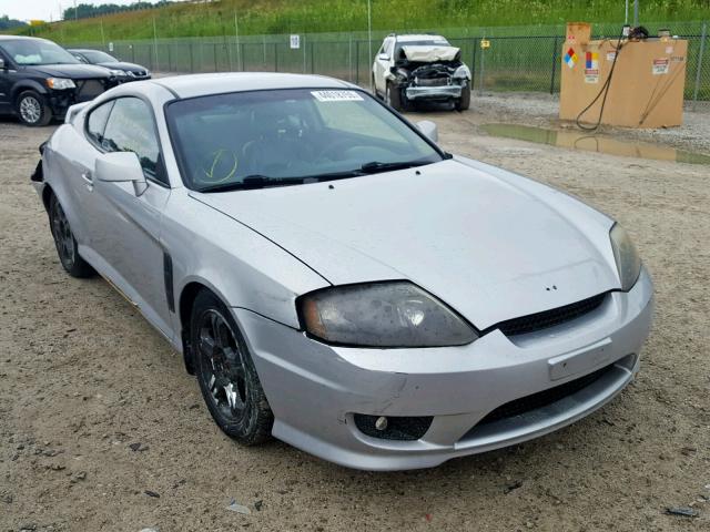 KMHHM65D56U194124 - 2006 HYUNDAI TIBURON GS SILVER photo 1